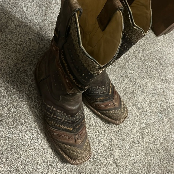 Corral square toe cowgirl boots - Picture 3 of 5